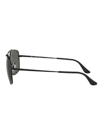 Men's Classic Square Sunglasses - Lens Size: 58 mm