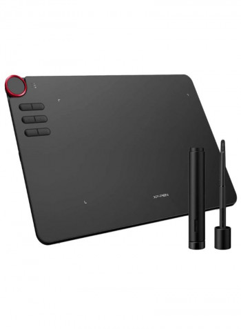Wireless 2.4G Graphics Art Drawing Tablet Deco 03 With Pen 10 x 5.6inch Black