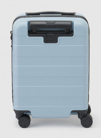 Luggage Trolley With Stopper And Adjustable Carry-Bar Light Blue