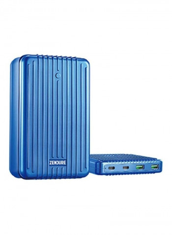 27000 mAh SuperTank Power Bank 27000mAh 119millimeter Blue