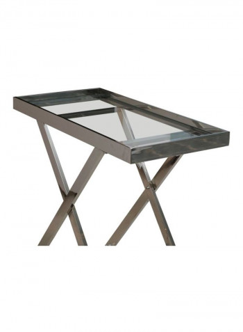 Silverstar Serving Trolley Silver 80x78x40centimeter
