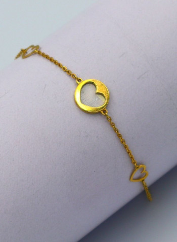 Heart Gold Bracelet