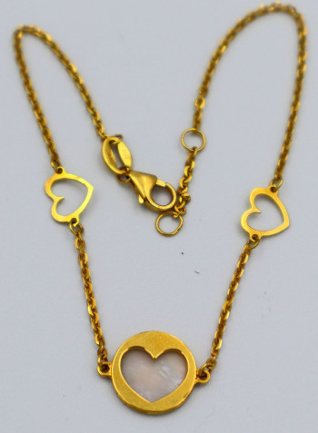 Heart Gold Bracelet