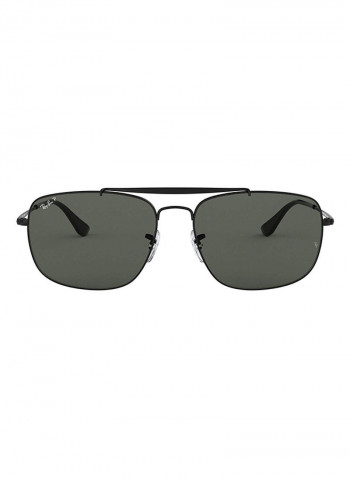 UV Protected Square Sunglasses - Lens Size: 61 mm