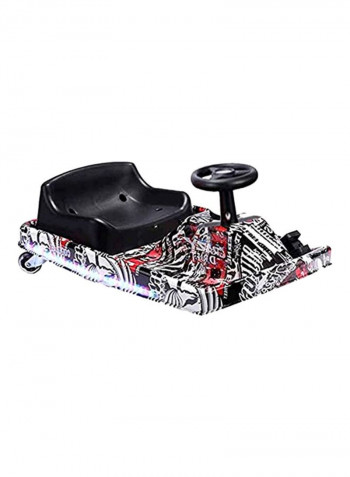 Crazy Cart Drift Electric Ride On With LED Light 85.5x53x21.5cm