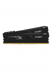 2-Piece Fury DDR4 RAM 16GB Black/Gold/White
