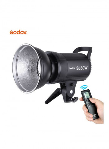 Remote Control Video Light Black/Silver