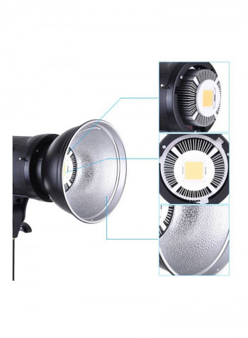 Remote Control Video Light Black/Silver