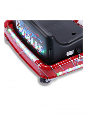 Electric Drifting Scooter Ride On Toy With LED Lights 85 x 53 x 21cm