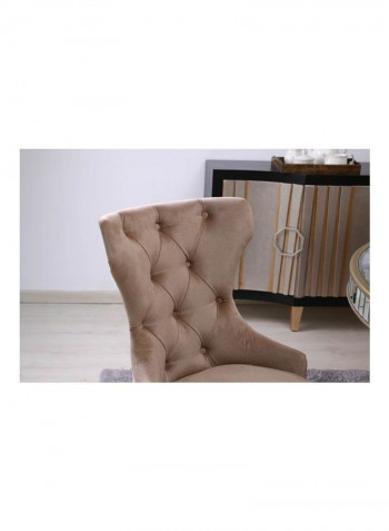 Lasko Dining Chair Beige 65x97x55cm
