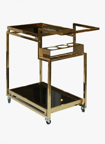 Frikiza Serving Trolly Gold