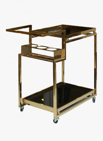 Frikiza Serving Trolly Gold
