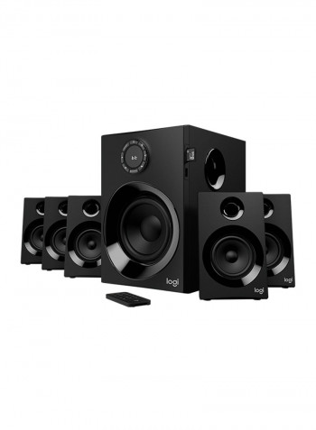 5.1 Channel Surround Sound Speaker System Z607 Black