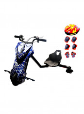 Drifting Electric Power Scooter With Helmet And Accessories