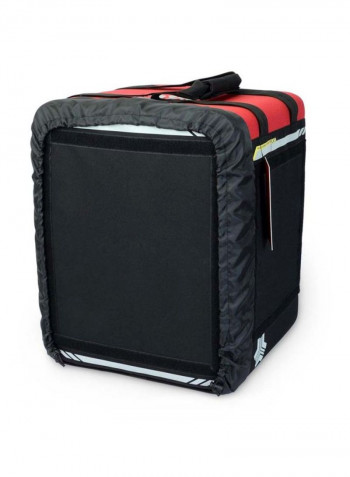 Food Delivery Bag Black/Red 45cm