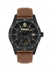 Men's Leather Strap Analog Wrist Watch T TBL15948JYB-02