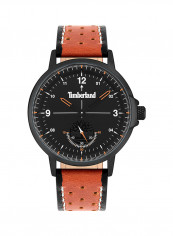 Men's Leather Strap Chronograph Wrist Watch T TBL15943JYB-02