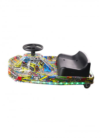 Crazy Cart Drift Electric Scooter With LED Light