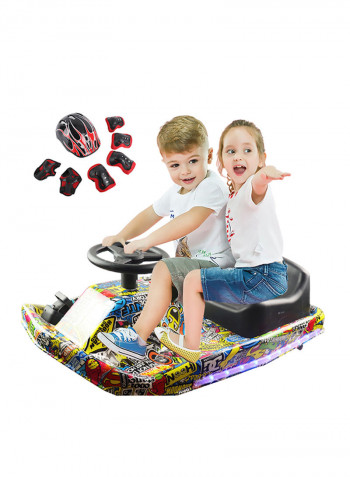 Crazy Cart Drift Electric Scooter With LED Light