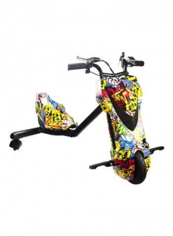 Electric Drift Scooter With LED Light 78x26x56cm