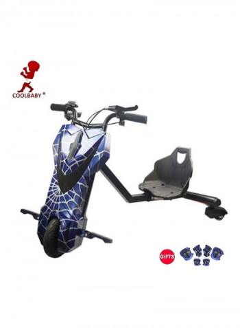 Electric Drifting Scooter With Light And Bluetooth 70x23x57cm