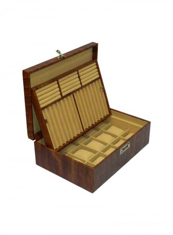 Watch Box With Pen And Ring Holder