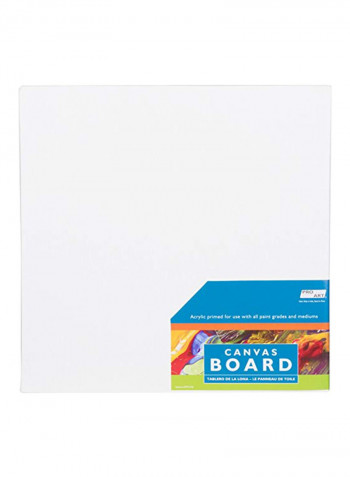Artist Canvas Panel White