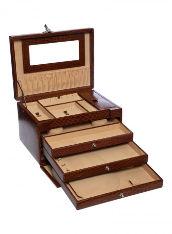 Leather Jewellery Box