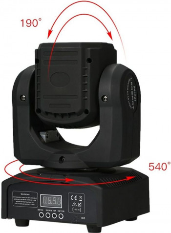 5-Piece Mini LED Spot Light Set Multicolour