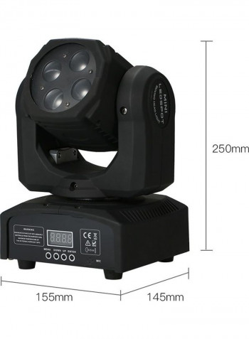 5-Piece Mini LED Spot Light Set Multicolour