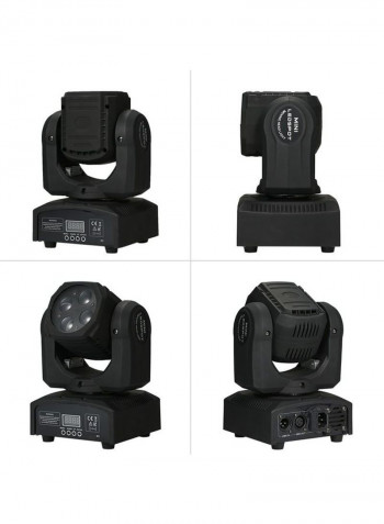 5-Piece Mini LED Spot Light Set Multicolour