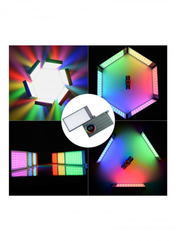 M1 LED Light With Extendable Arm Multicolour