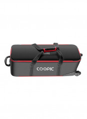 Photo Studio Equipment Carrying Trolley Case 103x34x31cm Black/Red