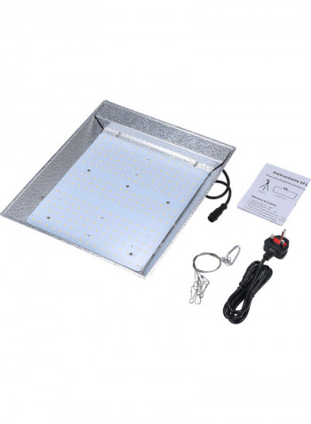 600W LED Grow Light With Hanging Chains White