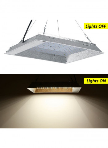 600W LED Grow Light With Hanging Chains White