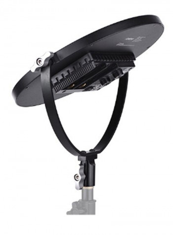 LED Video Light 26cm Black/Clear