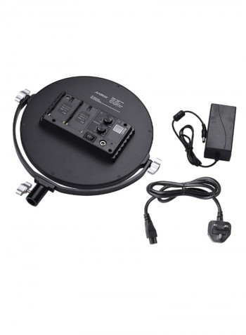 LED Video Light 26cm Black/Clear