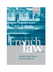 Principles Of French Law Paperback