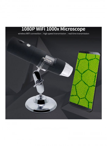 WI-FI Digital Microscope With Adjustable LED Light For iOS/Android Tablet/Phone