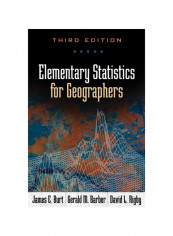 Elementary Statistics For Geographers Hardcover 3 reviews Elementary Statistics For Geographers Hardcover 3