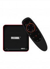 M8S Pro Smart Android TV Box - EU Plug V3823 Black/Red