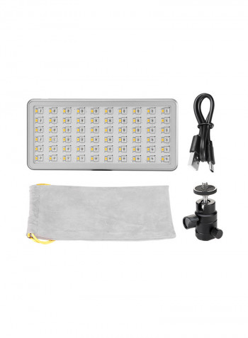 Tc-168 LED Rgb Light Portable Fill-In Video Lighting White/Green