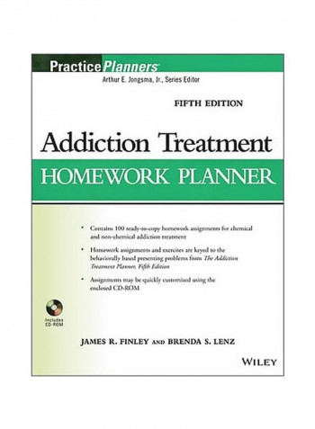Addiction Treatment Homework Planner Paperback