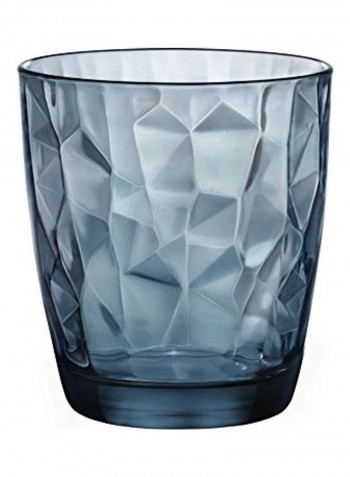6-Piece Glass Set Blue