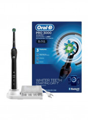 Electric Toothbrush With Bluetooth Connectivity Black/White