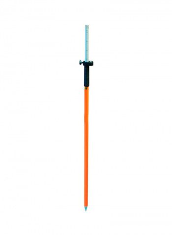 Aluminum Prism Pole With Leica Adapter Orange/Black/Grey