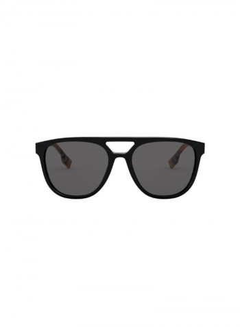 Men's Full Rim Pilot Sunglasses - Lens Size: 56 mm