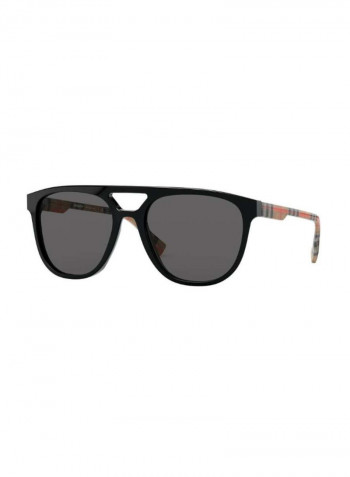 Men's Full Rim Pilot Sunglasses - Lens Size: 56 mm