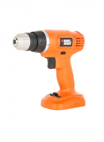 12V 2 Gear Cordless Hammer Drill with Bits, Battery, Charger And Kitbox EPC128BK-GB Orange/Black