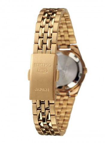 Women's Stainless Steel Analog Wrist Watch SYMG60J1